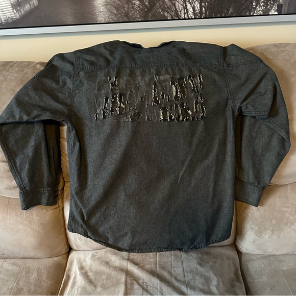 Harley Davidson Button Up Long Sleeve Shirt - Picture 5 of 7